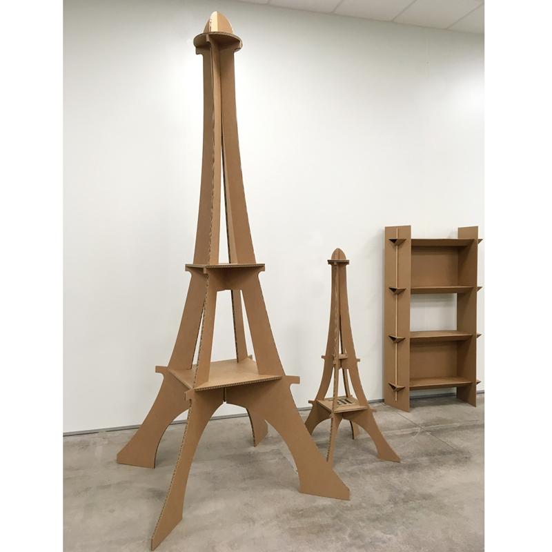 Mega Eiffel Tower In Kit Is 3 Meters High, Eiffel Tower 3 Tier Shelving Unit